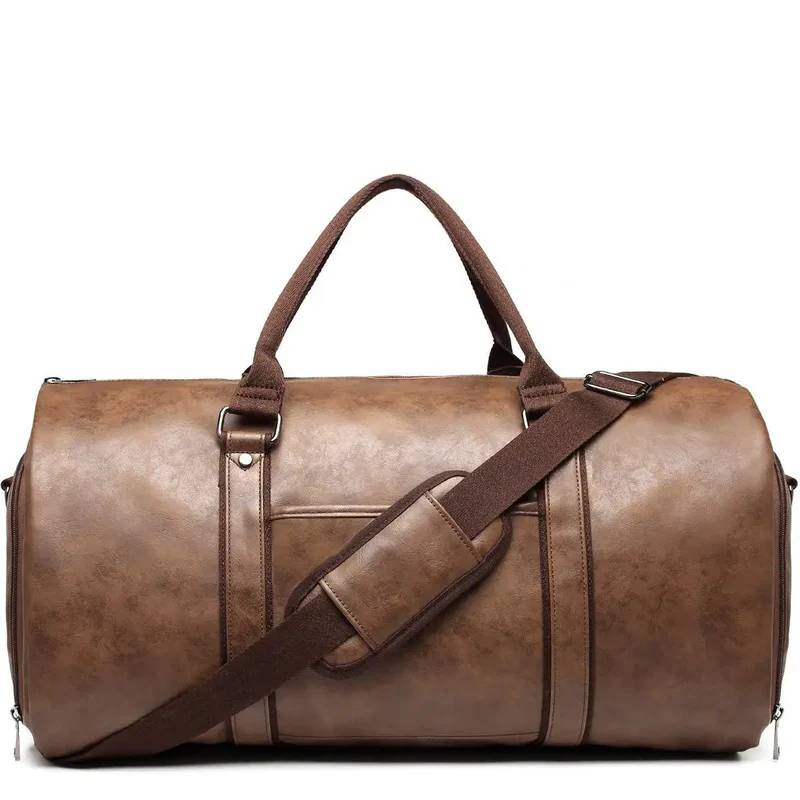 LEATHER DUFFEL BAG